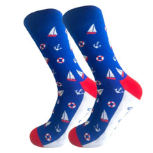 Charger l'image dans la galerie, Sail Away Crazy Socks - Crazy Sock Thursdays