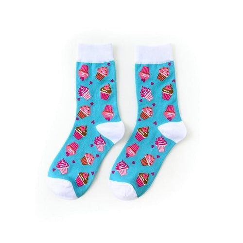 Cup Cakes Crazy Socks - Crazy Sock Thursdays