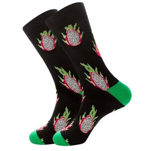 Dragon Fruit Fanatic Crazy Socks - Crazy Sock Thursdays