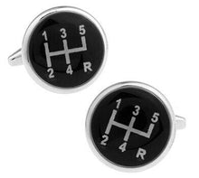 Charger l&#39;image dans la galerie, Gear Stick Cufflinks - Crazy Sock Thursdays
