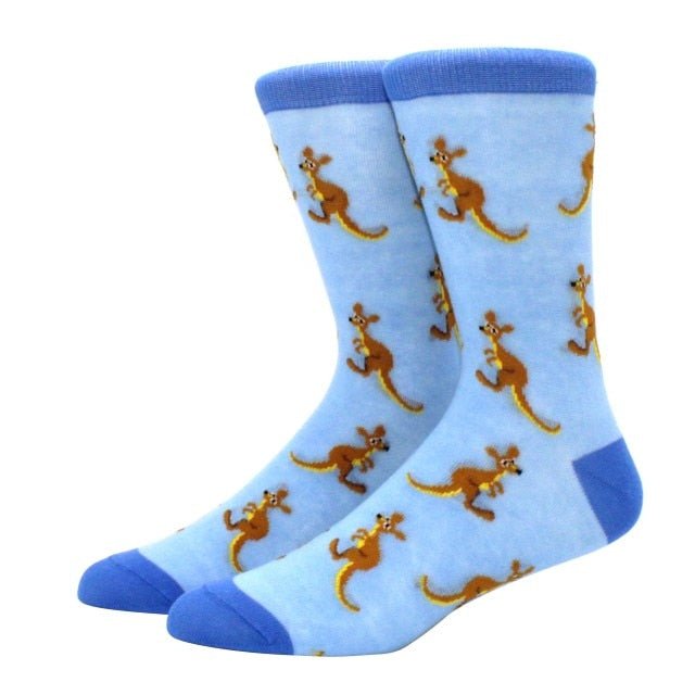 Kangaroos Crazy Socks - Crazy Sock Thursdays