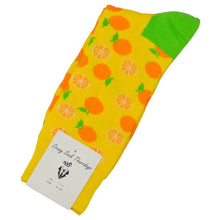 Load image into Gallery viewer, Vitamin C-razy Crazy Socks - Crazy Sock Thursdays
